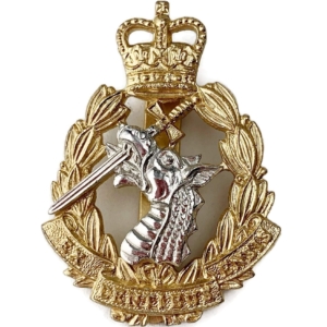 Royal Army Dental Corps RADC Dentist Staybrite Anodised Cap Badge - Staybright