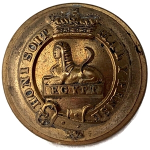 VICTORIAN Manchester Regiment Tunic Button - 26mm
