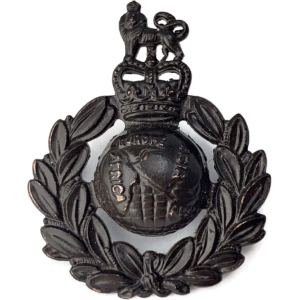 Royal Marines Corps Commandos Cap Badge - Queens Crown