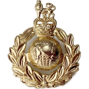 Royal Marines Corps Staybrite Anodised Cap Badge - Staybright