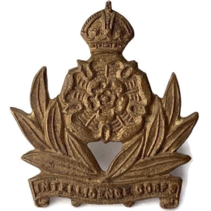 WW2 Intelligence Corps Collar Badge