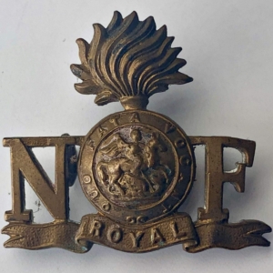 WW2 Royal Northumberland Fusiliers Regiment Shoulder Title