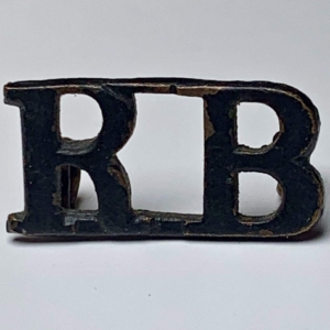 Rifle Brigade (Prince Consort's Own) Regiment Shoulder Title