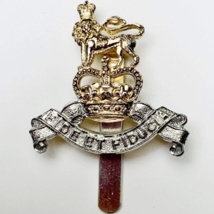 Royal Army Pay Corps RAPC Staybrite Anodised Cap Badge - Staybright