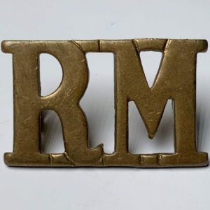 WW1 Royal Marines Corps RM Shoulder Title