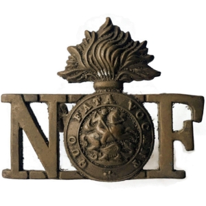 WW1 Northumberland Fusiliers Regiment Shoulder Title
