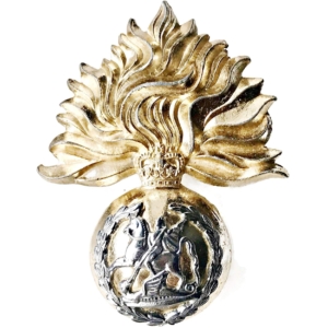 Northumberland Fusiliers Regiment Staybrite Anodised Cap Badge - Staybright