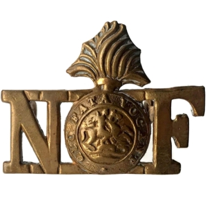 WW1 Northumberland Fusiliers Regiment Shoulder Title