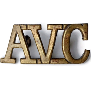 WW1 Army Veterinary Corps AVC Shoulder Title