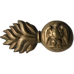 Royal Irish Fusiliers Regiment Collar Badge