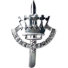 Home Counties Infantry Brigade Staybrite Anodised Cap Badge - Staybright