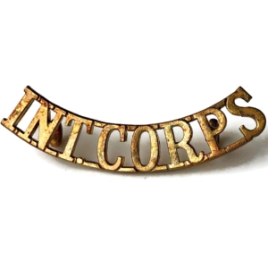 WW2 Intelligence Corps Shoulder Title