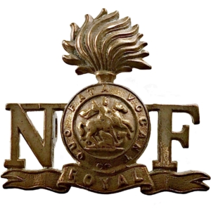 WW2 Royal Northumberland Fusiliers Regiment Shoulder Title