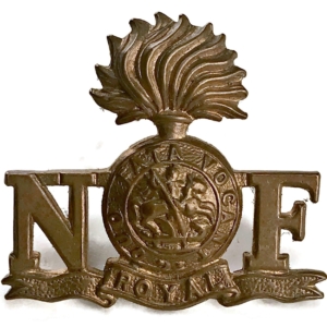 WW2 Royal Northumberland Fusiliers Regiment Shoulder Title