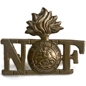 WW1 Northumberland Fusiliers Regiment Shoulder Title