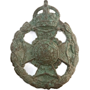 UK Dug Detecting Find - WW1 19th (St Pancras) Battalion County of London Regiment Relic Cap Badge