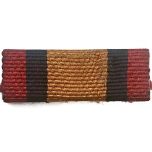 Boer War Queens South Africa QSA Medal Ribbon Bar - PIN BACK STYLE