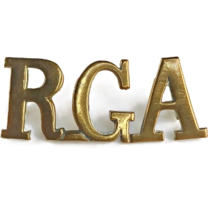 Royal Garrison Artillery RGA Shoulder Title