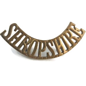 Kings Shropshire Light Infantry KSLI Regiment King's Shoulder Title