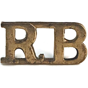 Rifle Brigade (Prince Consort's Own) Regiment Shoulder Title