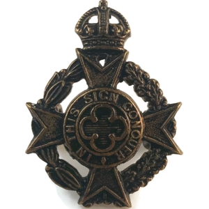 Royal Army Chaplains Department (RAChD) Collar Badge - 2ND PATTERN