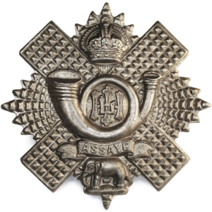WW2 Highland Light Infantry Regiment HLI Scottish Cap Badge