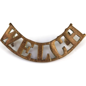 WW2 Welch (Welsh) Regiment Shoulder Title