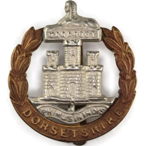 WW2 Dorsetshire (Dorset) Regiment Cap Badge