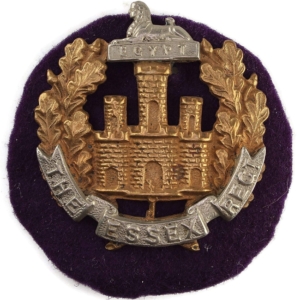 WW2 Essex Regiment Cap Badge