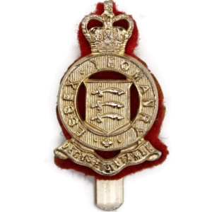 Essex Yeomanry Regiment Staybrite Anodised Cap Badge - Staybright