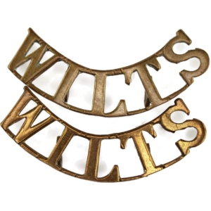 Wiltshire Regiment Shoulder Title PAIR