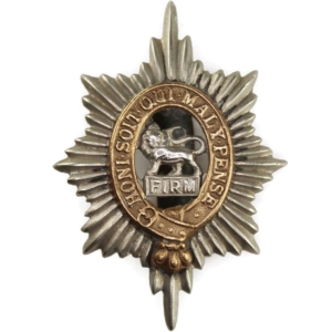 WW2 Worcestershire Regiment Cap Badge