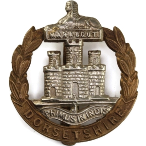 WW1 Dorsetshire (Dorset) Regiment Cap Badge