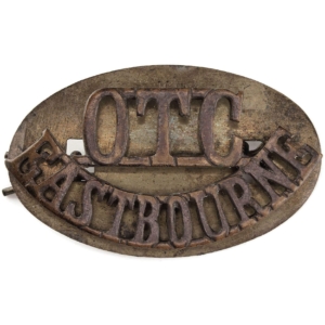 Eastbourne College OTC Officers Training Corps Shoulder Title
