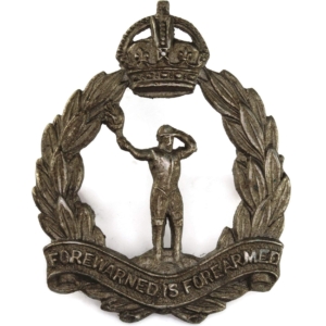 WW2 Royal Observer Corps ROC Cap Badge