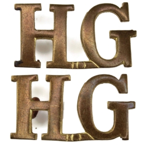 WW2 Home Guard HG Shoulder Title