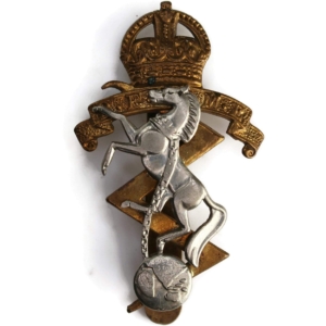 WW2 Royal Electrical & Mechanical Engineers REME Cap Badge