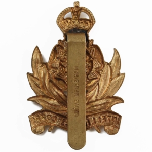 WW2 Intelligence Corps Cap Badge - GROVE MFG. B'HAM Makers Mark