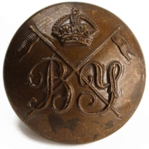 Bedfordshire Yeomanry Regiment Tunic Button - 26mm