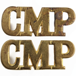Corps of Military Police CMP Shoulder Title PAIR