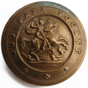 Royal Northumberland Fusiliers Regiment Tunic Button - 26mm