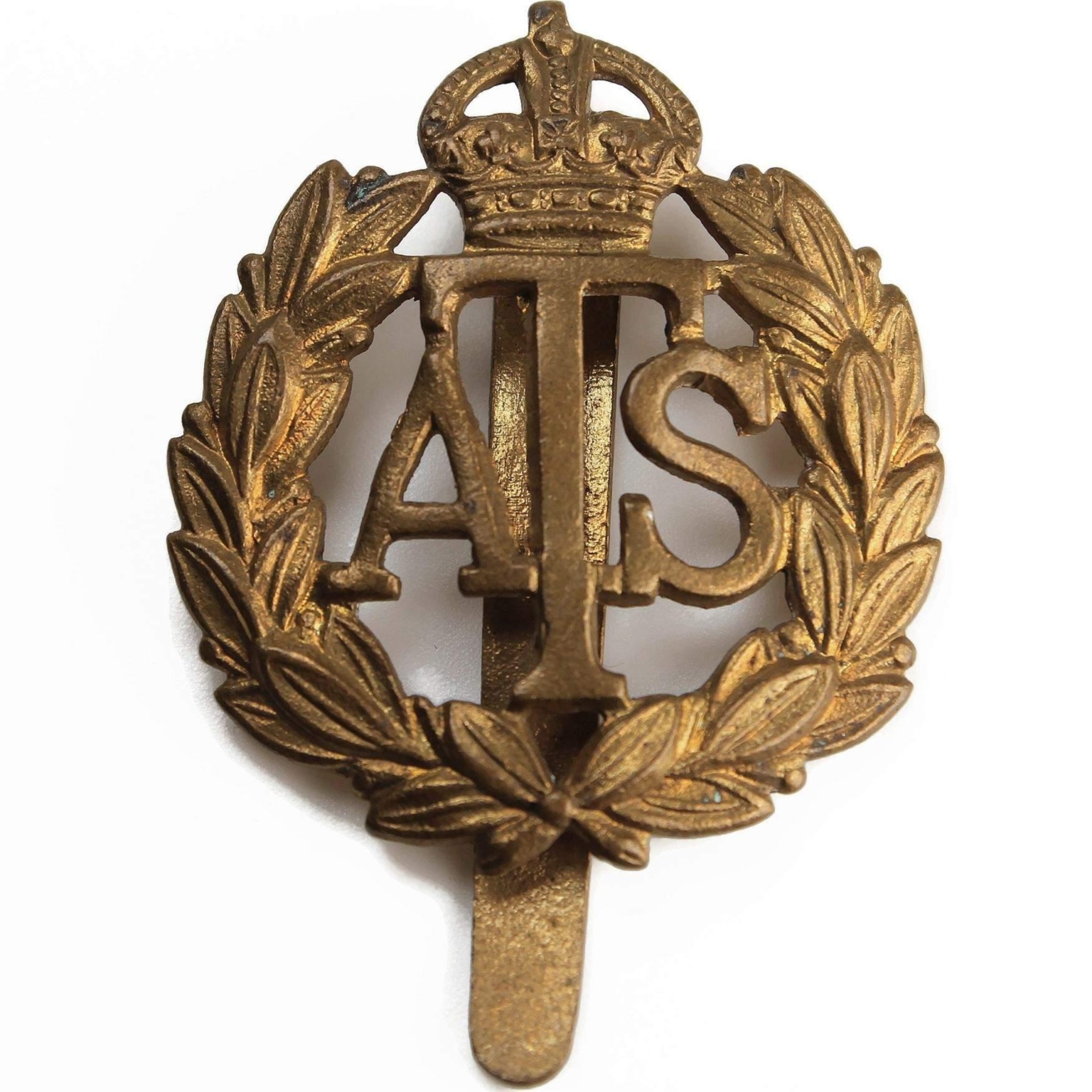 WW2 Auxiliary Territorial Service Corps ATS Cap Badge - British ...