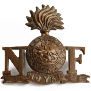WW2 Royal Northumberland Fusiliers Regiment Shoulder Title