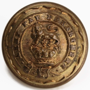 VICTORIAN Army Pay Department Tunic Button - 26mm