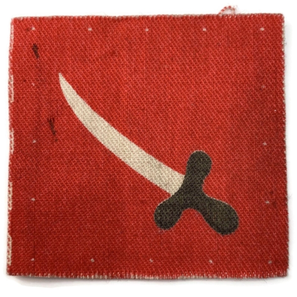 WW2 British Troops in Palestine Jordan PRINTED Cloth Formation Sign ...