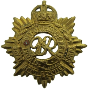 WW2 Royal Army Service Corps RASC (George VI) Collar Badge
