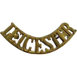 Leicestershire (Leicester) Regiment Shoulder Title