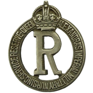 Queen Alexandras Imperial Military Nursing Service Reserve Collar Badge