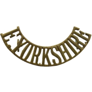 WW1 East Yorkshire Regiment Shoulder Title