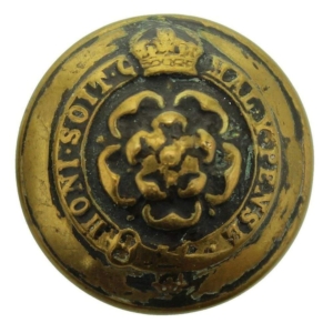 WW1 Royal London Fusiliers Regiment Tunic Button - 26mm